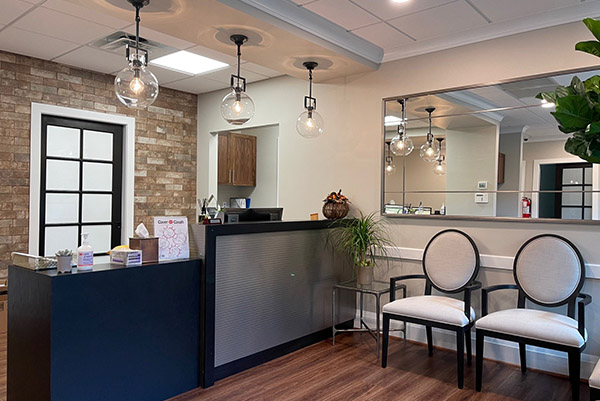 Lobby at Djawdan Center for Implant and Restorative Dentistry