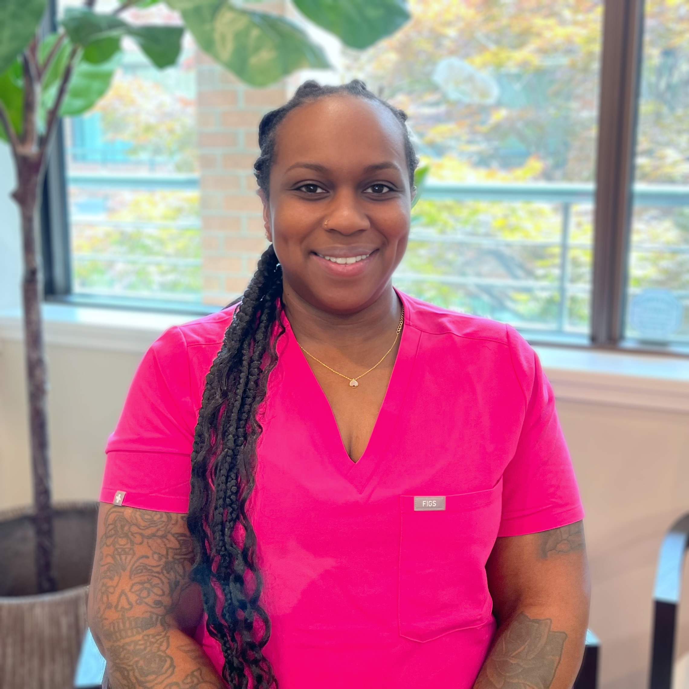 Dana, Practice Care Coordinator at Djawdan Center for Implant and Restorative Dentistry.